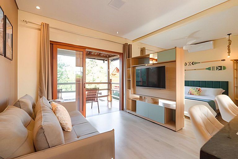 Loft corujinha superior em Paraty no Cabore