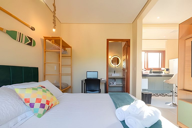 Lindo loft Corujinha, piso superior Cabore